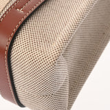 Chloe クロエ ウッディ スモールトートバッグ 2WAY ホワイト ブラウン CHC22AS397I2690U レディース リネン カーフ トートバッグ Aランク 中古 銀蔵