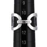 CELINE セリーヌ ダイヤリング #11 11号 レディース K18ホワイトゴールド WG リング・指輪 Aランク 中古 銀蔵