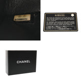 CHANEL シャネル チェーンショルダー 25cm Wフラップ ブラック A01112 レディース キャビアスキン ショルダーバッグ ABランク 中古 銀蔵