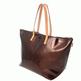 LOUIS VUITTON ルイヴィトン モノグラムヴェルニ ベルヴュー GM アマラント M93589 レディース モノグラムヴェルニ トートバッグ Bランク 中古 銀蔵