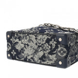 LOUIS VUITTON ルイヴィトン モノグラムタペストリー ソフトトランク ブルー M80033 レディース キャンバス トランク Aランク 中古 銀蔵