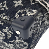 LOUIS VUITTON ルイヴィトン モノグラムタペストリー ソフトトランク ブルー M80033 レディース キャンバス トランク Aランク 中古 銀蔵