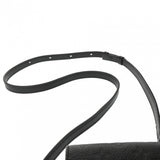 LOUIS VUITTON ルイヴィトン Sロック ヴェルティカル ウェアラブル ウォレット ブラック M81524 メンズ トリヨンレザー ショルダーバッグ Bランク 中古 銀蔵