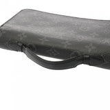 LOUIS VUITTON ルイヴィトン モノグラムエクリプス ジッピー XL トラベルケース 黒/グレー M61698 メンズ モノグラムキャンバス 長財布 Bランク 中古 銀蔵