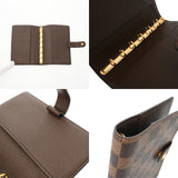 LOUIS VUITTON ルイヴィトン ダミエ アジェンダ PM ブラウン R20700 ユニセックス ダミエキャンバス 手帳カバー ABランク 中古 銀蔵