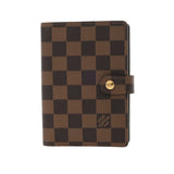 LOUIS VUITTON ルイヴィトン ダミエ アジェンダ PM ブラウン R20700 ユニセックス ダミエキャンバス 手帳カバー ABランク 中古 銀蔵