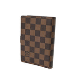 LOUIS VUITTON ルイヴィトン ダミエ アジェンダ PM ブラウン R20700 ユニセックス ダミエキャンバス 手帳カバー ABランク 中古 銀蔵