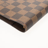 LOUIS VUITTON ルイヴィトン ダミエ アジェンダ PM ブラウン R20700 ユニセックス ダミエキャンバス 手帳カバー ABランク 中古 銀蔵