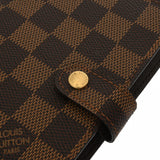 LOUIS VUITTON ルイヴィトン ダミエ アジェンダ PM ブラウン R20700 ユニセックス ダミエキャンバス 手帳カバー ABランク 中古 銀蔵