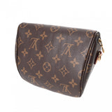 LOUIS VUITTON ルイヴィトン モノグラム ミニバムバッグ ブラウン M82335 レディース モノグラムキャンバス ショルダーバッグ Aランク 中古 銀蔵