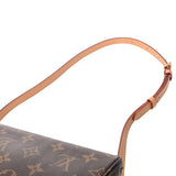 LOUIS VUITTON ルイヴィトン モノグラム ミニバムバッグ ブラウン M82335 レディース モノグラムキャンバス ショルダーバッグ Aランク 中古 銀蔵