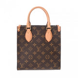 LOUIS VUITTON ルイヴィトン モノグラム サックプラ BB ブラウン M45847 ユニセックス モノグラムキャンバス トートバッグ ABランク 中古 銀蔵
