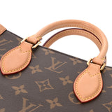 LOUIS VUITTON ルイヴィトン モノグラム サックプラ BB ブラウン M45847 ユニセックス モノグラムキャンバス トートバッグ ABランク 中古 銀蔵