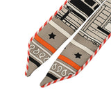 HERMES エルメス ツイリードール キャンディ PARIS STATION グレー/マルチ レディース シルク100％ スカーフ ABランク 中古 銀蔵