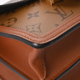 LOUIS VUITTON ルイヴィトン モノグラムリバース ドーフィーヌ MINI 旧型 ブラウン M44580 レディース モノグラムキャンバス ショルダーバッグ ABランク 中古 銀蔵