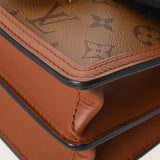 LOUIS VUITTON ルイヴィトン モノグラムリバース ドーフィーヌ MINI 旧型 ブラウン M44580 レディース モノグラムキャンバス ショルダーバッグ ABランク 中古 銀蔵