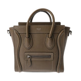 CELINE セリーヌ ラゲージ ナノ スリ 168243 レディース ドラムドカーフ ハンドバッグ Bランク 中古 銀蔵