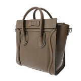 CELINE セリーヌ ラゲージ ナノ スリ 168243 レディース ドラムドカーフ ハンドバッグ Bランク 中古 銀蔵
