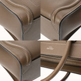 CELINE セリーヌ ラゲージ ナノ スリ 168243 レディース ドラムドカーフ ハンドバッグ Bランク 中古 銀蔵