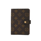 LOUIS VUITTON ルイヴィトン モノグラム アジェンダ PM ブラウン R20005 ユニセックス モノグラムキャンバス 手帳カバー Aランク 中古 銀蔵