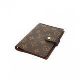 LOUIS VUITTON ルイヴィトン モノグラム アジェンダ PM ブラウン R20005 ユニセックス モノグラムキャンバス 手帳カバー Aランク 中古 銀蔵