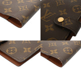 LOUIS VUITTON ルイヴィトン モノグラム アジェンダ PM ブラウン R20005 ユニセックス モノグラムキャンバス 手帳カバー Aランク 中古 銀蔵