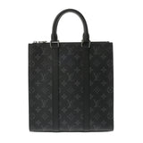 LOUIS VUITTON ルイヴィトン モノグラムエクリプス サックプラ クロス 黒/グレー M46098 メンズ モノグラムキャンバス ハンドバッグ Aランク 中古 銀蔵