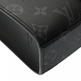 LOUIS VUITTON ルイヴィトン モノグラムエクリプス サックプラ クロス 黒/グレー M46098 メンズ モノグラムキャンバス ハンドバッグ Aランク 中古 銀蔵