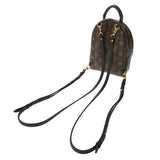 LOUIS VUITTON ルイヴィトン モノグラム パームスプリングス ミニ ブラウン M44873 レディース モノグラムキャンバス リュック・デイパック Aランク 中古 銀蔵