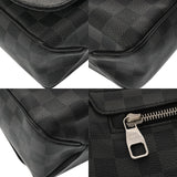 LOUIS VUITTON ルイヴィトン ダミエグラフィット ディストリクトMM 黒/グレー N41272 メンズ ダミエグラフィットキャンバス ショルダーバッグ ABランク 中古 銀蔵