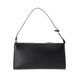 LOUIS VUITTON ルイヴィトン エピ ポシェットアクセソワ―ル ノワール M52942 レディース エピレザー アクセサリーポーチ ABランク 中古 銀蔵