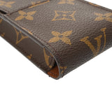 LOUIS VUITTON ルイヴィトン モノグラム シガレットケース ブラウン M63024 ユニセックス モノグラムキャンバス ブランド小物 Aランク 中古 銀蔵