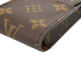 LOUIS VUITTON ルイヴィトン モノグラム シガレットケース ブラウン M63024 ユニセックス モノグラムキャンバス ブランド小物 Aランク 中古 銀蔵