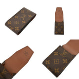 LOUIS VUITTON ルイヴィトン モノグラム シガレットケース ブラウン M63024 ユニセックス モノグラムキャンバス ブランド小物 Aランク 中古 銀蔵