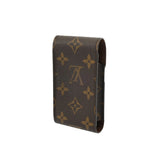 LOUIS VUITTON ルイヴィトン モノグラム シガレットケース ブラウン M63024 ユニセックス モノグラムキャンバス ブランド小物 ABランク 中古 銀蔵