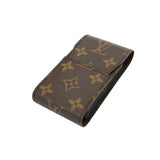 LOUIS VUITTON ルイヴィトン モノグラム シガレットケース ブラウン M63024 ユニセックス モノグラムキャンバス ブランド小物 ABランク 中古 銀蔵