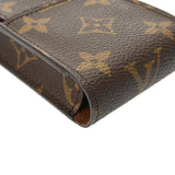 LOUIS VUITTON ルイヴィトン モノグラム シガレットケース ブラウン M63024 ユニセックス モノグラムキャンバス ブランド小物 ABランク 中古 銀蔵