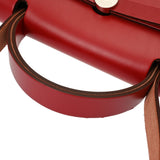 HERMES エルメス エールバッグ ジップ GM ローズメキシコ/ルージュピマン Y刻印(2020年頃) レディース トワルオフィシエ ヴァッシュハンター ハンドバッグ Aランク 中古 銀蔵