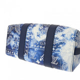 LOUIS VUITTON ルイヴィトン モノグラムバンダナ シティキーポル ブルー/ホワイト M20555 ユニセックス レザー ショルダーバッグ Aランク 中古 銀蔵
