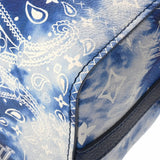 LOUIS VUITTON ルイヴィトン モノグラムバンダナ シティキーポル ブルー/ホワイト M20555 ユニセックス レザー ショルダーバッグ Aランク 中古 銀蔵