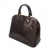 LOUIS VUITTON ルイヴィトン モノグラムヴェルニ アルマ PM アマラント M91611 レディース モノグラムヴェルニ ハンドバッグ ABランク 中古 銀蔵
