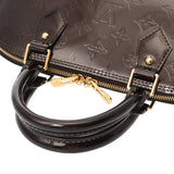 LOUIS VUITTON ルイヴィトン モノグラムヴェルニ アルマ PM アマラント M91611 レディース モノグラムヴェルニ ハンドバッグ ABランク 中古 銀蔵