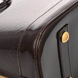 LOUIS VUITTON ルイヴィトン モノグラムヴェルニ アルマ PM アマラント M91611 レディース モノグラムヴェルニ ハンドバッグ ABランク 中古 銀蔵