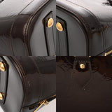 LOUIS VUITTON ルイヴィトン モノグラムヴェルニ アルマ PM アマラント M91611 レディース モノグラムヴェルニ ハンドバッグ ABランク 中古 銀蔵