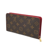 LOUIS VUITTON ルイヴィトン モノグラムチェリー ポルトモネジップ 村上隆コラボ ブラウン M95006 レディース モノグラムキャンバス 長財布 Aランク 中古 銀蔵