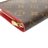 LOUIS VUITTON ルイヴィトン モノグラムチェリー ポルトモネジップ 村上隆コラボ ブラウン M95006 レディース モノグラムキャンバス 長財布 Aランク 中古 銀蔵