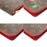 LOUIS VUITTON ルイヴィトン モノグラムチェリー ポルトモネジップ 村上隆コラボ ブラウン M95006 レディース モノグラムキャンバス 長財布 Aランク 中古 銀蔵