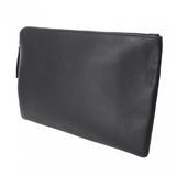 BALENCIAGA バレンシアガ ショッピングポーチ L ブラック 492467 ユニセックス レザー ポーチ Aランク 中古 銀蔵