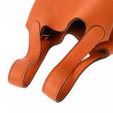 HERMES エルメス ピコタン PM オレンジ □H刻印(2004年頃) レディース トリヨンクレマンス ハンドバッグ ABランク 中古 銀蔵