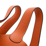 HERMES エルメス ピコタン PM オレンジ □H刻印(2004年頃) レディース トリヨンクレマンス ハンドバッグ ABランク 中古 銀蔵